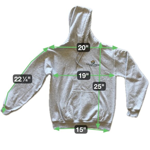 Unisex Gildan Gray Bundle of Hoodies (6) Studio Wardrobe - Picture 13 of 16